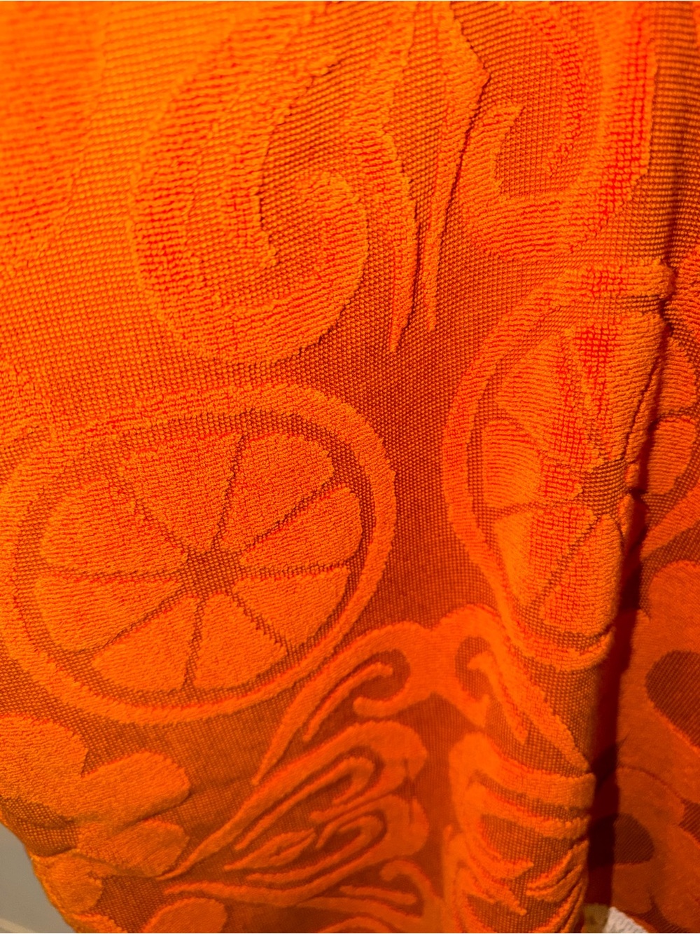Spell at Free People Pomelia Terry Floral & Citrus Cover-Up with Cream Fringe - Picture 5 of 6